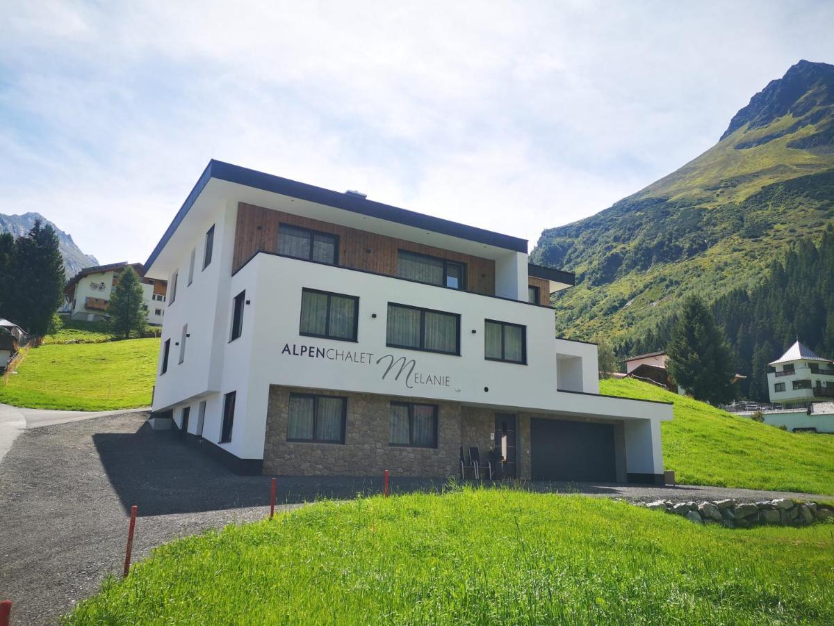 Alpenchalet Melanie Galtür Buitenkant foto