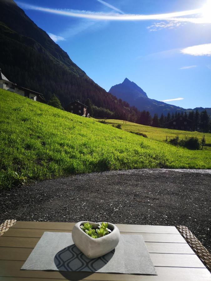 Alpenchalet Melanie Galtür Buitenkant foto